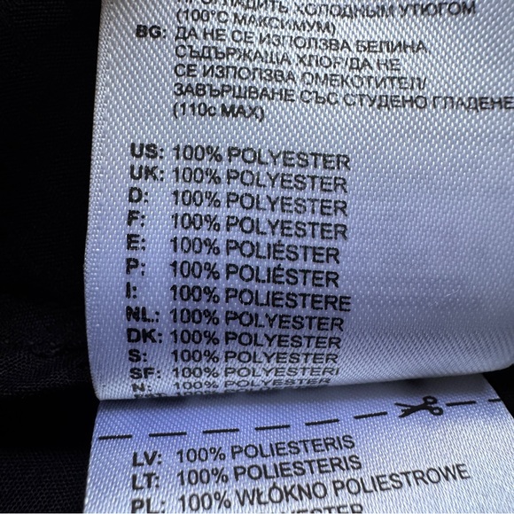 Adidas Black Climalite Capri Pants - Size 6 - Picture 9 of 12